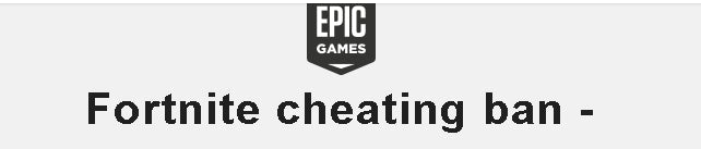 Fortnite Unban Service